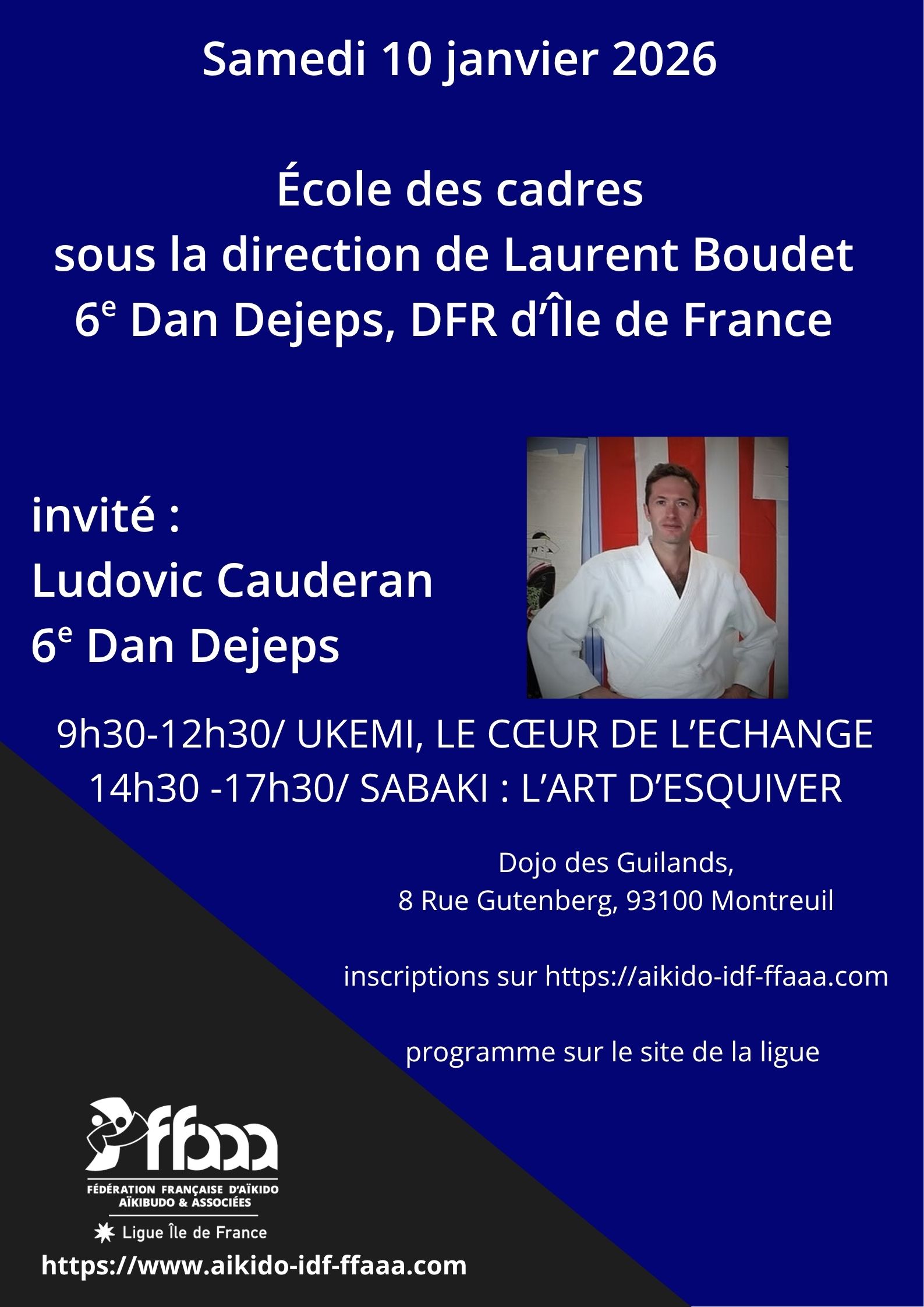 École des cadres journée entière -Ludovic Cauderan -2025-2026