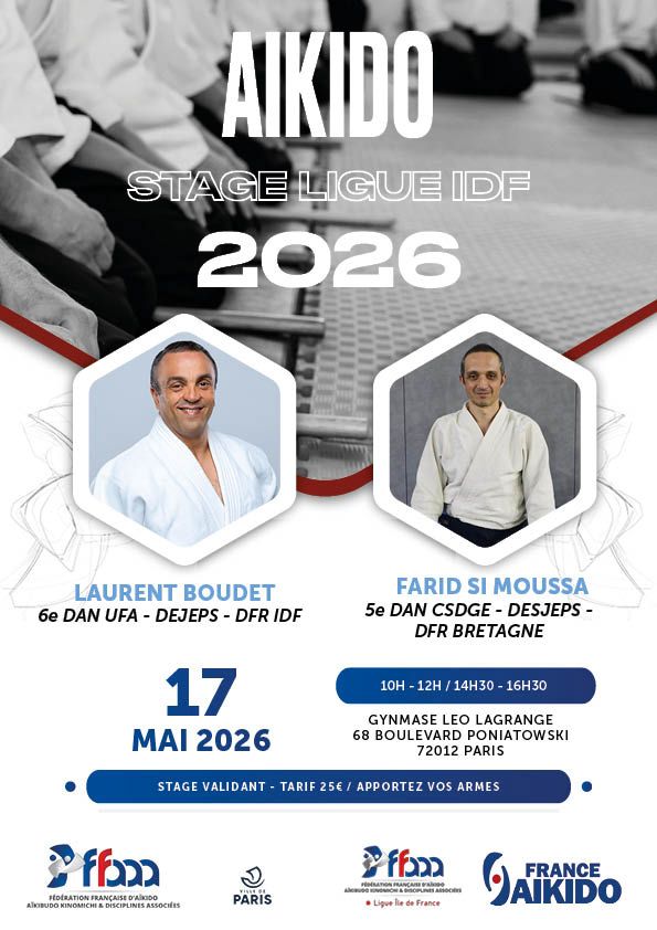 Stage de Ligue - Laurent Boudet -Farid Si Moussa 17 mai 2026