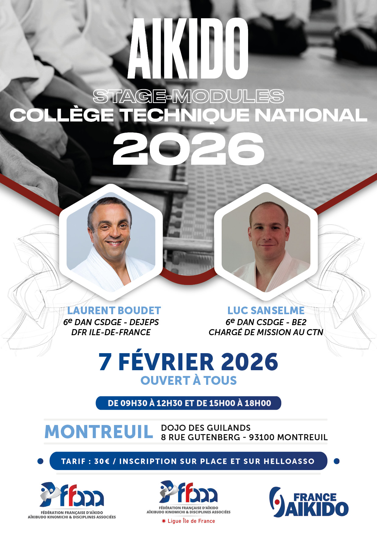 Stage module Laurent Boudet - Luc Sanselme