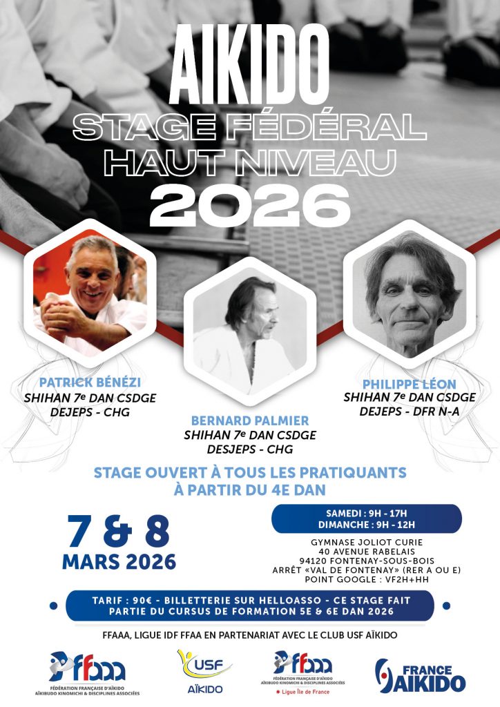 stage fédéral de haut niveau de la FFAAA à Fontenay-sous-Bois
