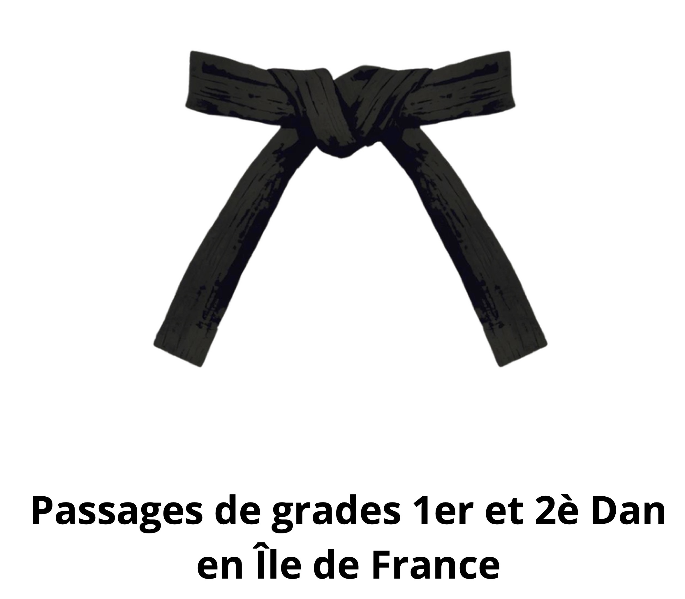 Passages de grades 1er et 2ème Dan juin 2026