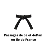 Passages de grades 3ème et 4ème Dan juin 2026