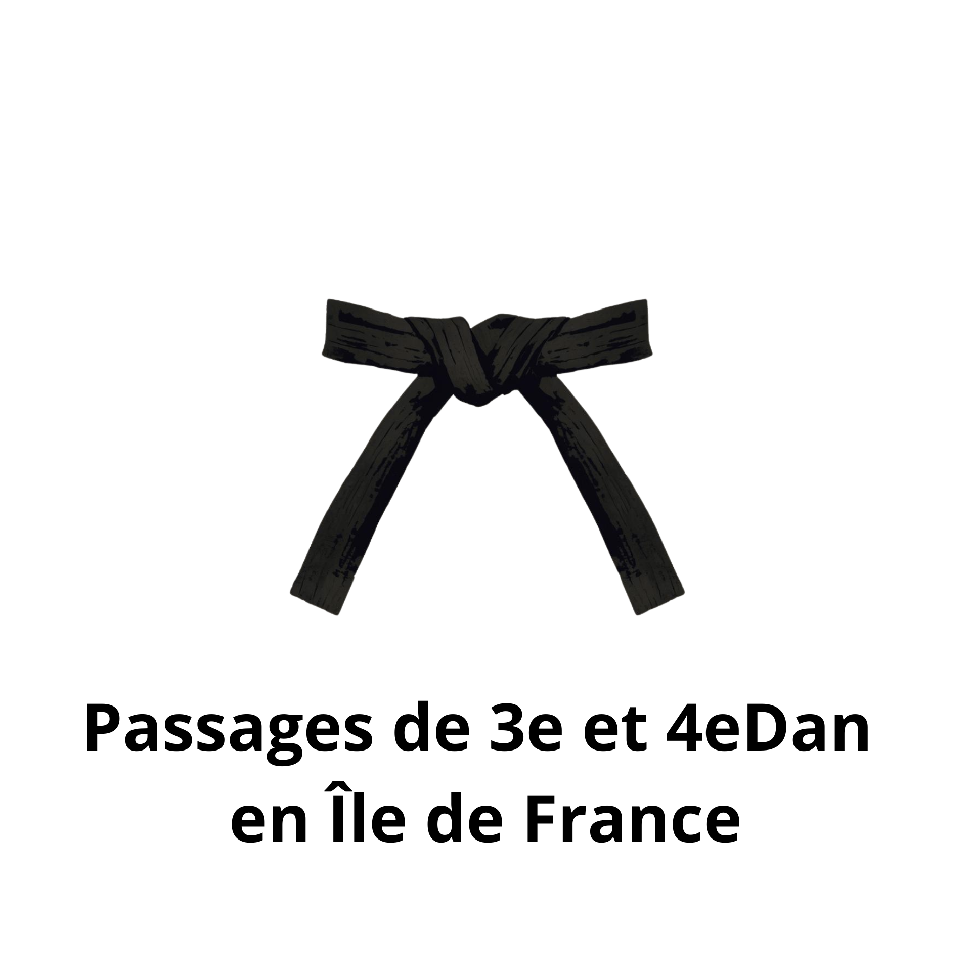 Passages de grades 3ème et 4ème Dan juin 2026