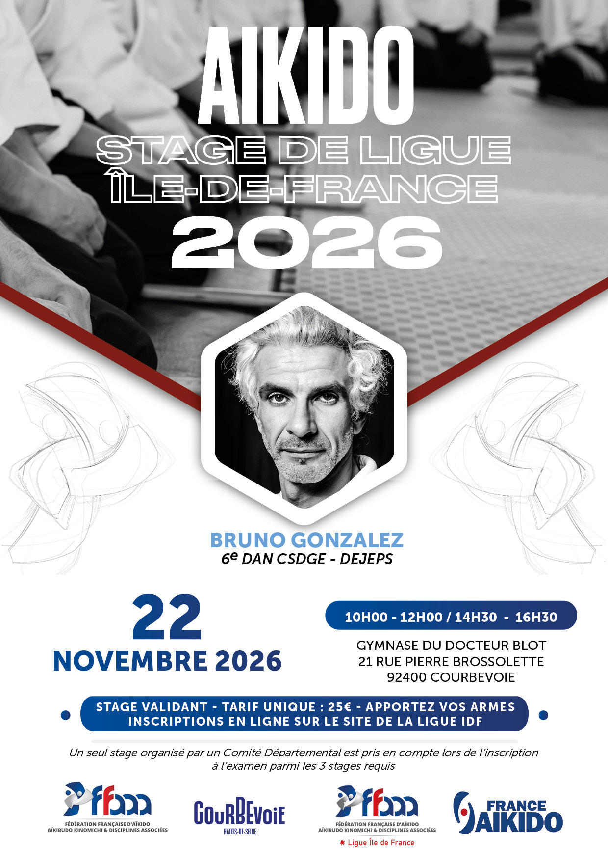 Stage de Ligue - Bruno Gonzalez - 22 novembre 2026